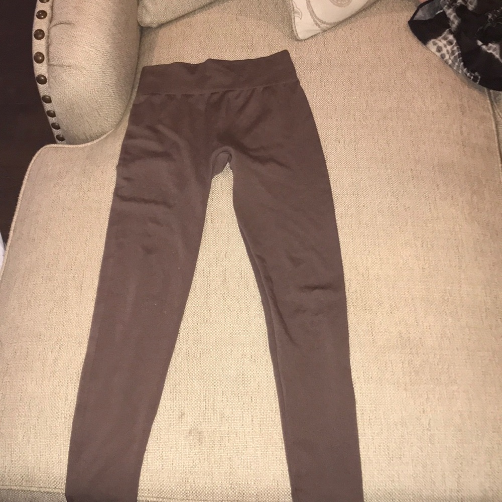 Fleece leggings